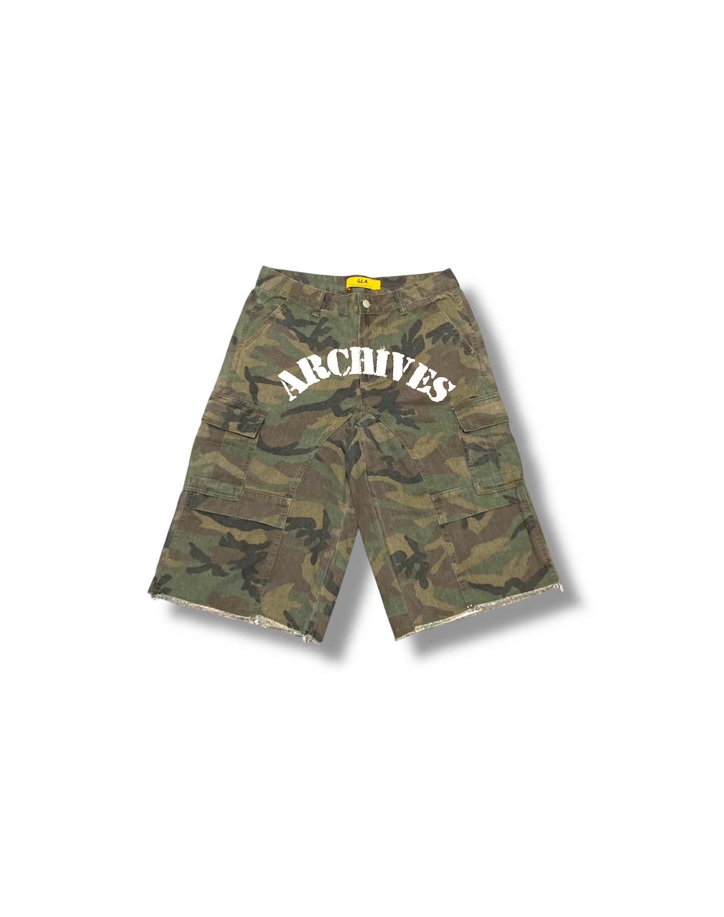 Baggy Camo “ARCHIVES” Cargo Shorts