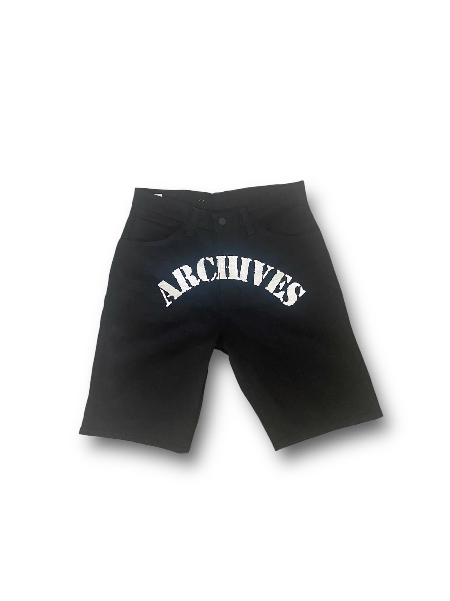 The “ARCHIVES” Denim Shorts