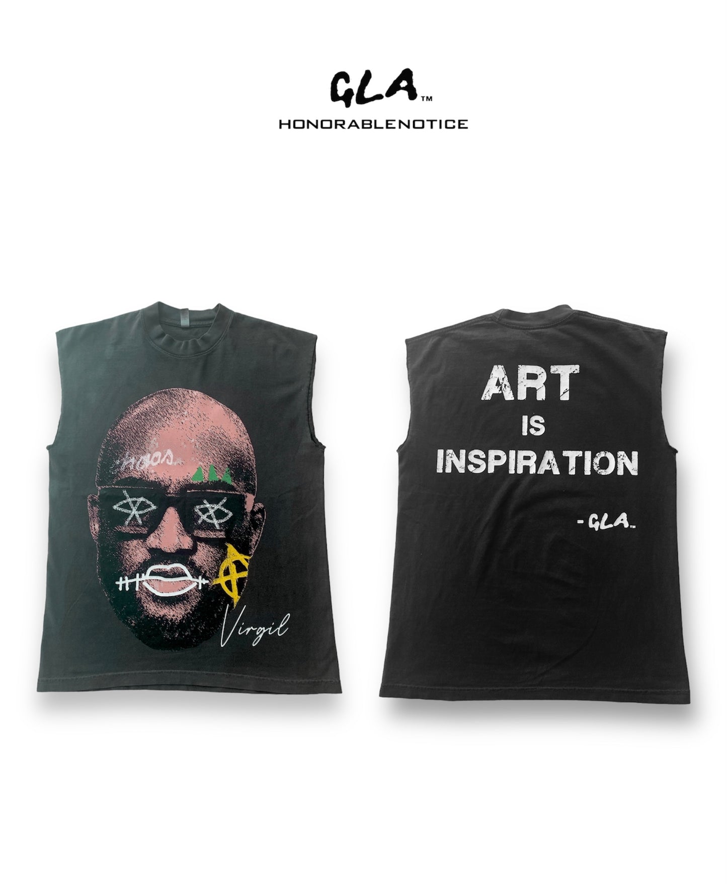 VIRGIL ART IS INSPIRATION TEE