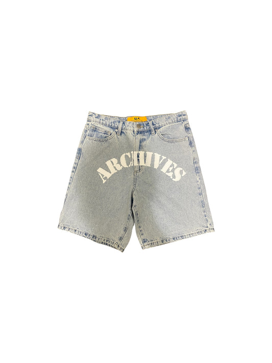 The “ARCHIVES” Denim Jorts