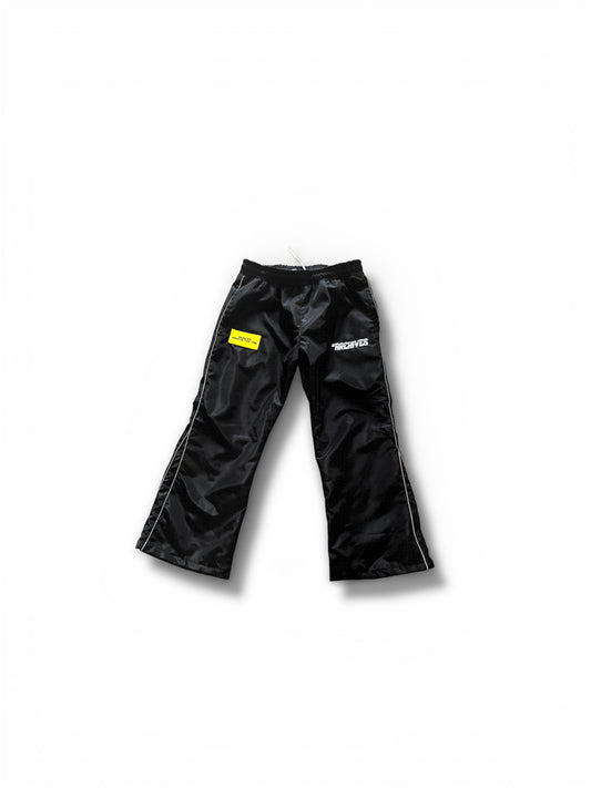 “Metallic Black” GLA TRACK PANTS